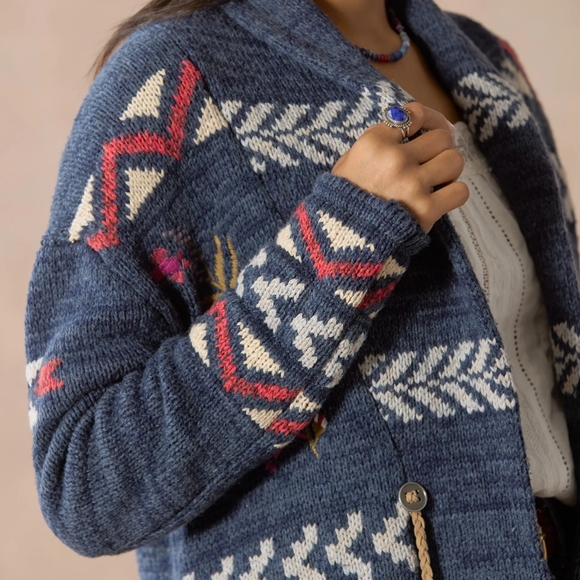 NWT Sundance Women's Katia Heritage Cardigan - Picture 3 of 5